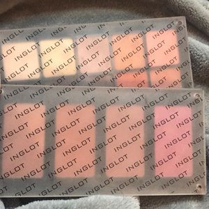 Inglot eyeshadow palette & blush palette